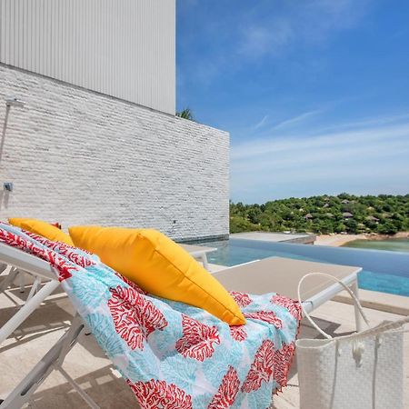 Beachside Villa - B18 - At Bayside Luxury Villas Samrong Bay Beach, 4 Bed 5 Bath, Sea & Sunset Views, Only 200M Walk To The Beach Choeng Mon Exteriör bild