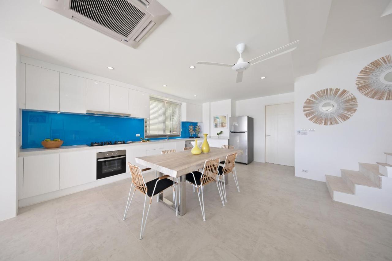 Beachside Villa - B18 - At Bayside Luxury Villas Samrong Bay Beach, 4 Bed 5 Bath, Sea & Sunset Views, Only 200M Walk To The Beach Choeng Mon Exteriör bild