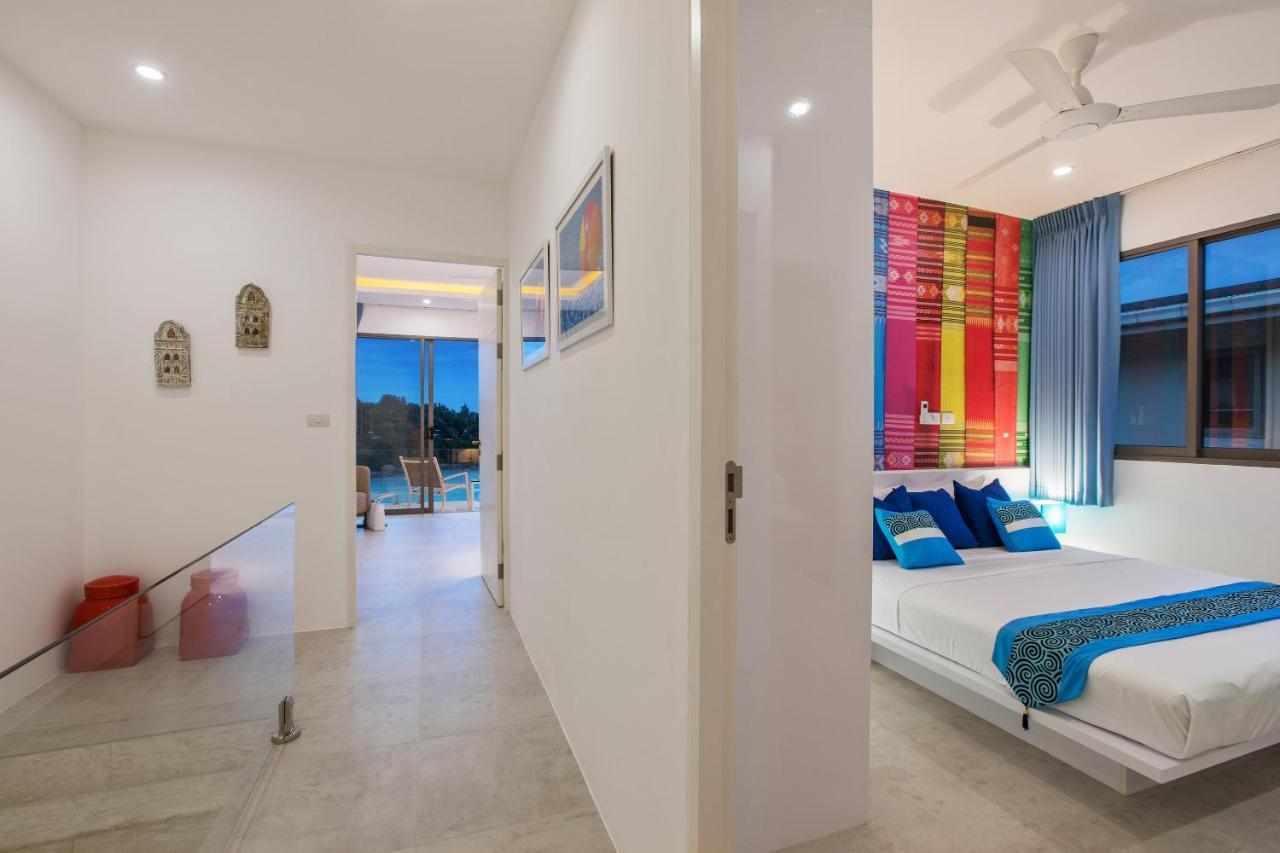 Beachside Villa - B18 - At Bayside Luxury Villas Samrong Bay Beach, 4 Bed 5 Bath, Sea & Sunset Views, Only 200M Walk To The Beach Choeng Mon Exteriör bild