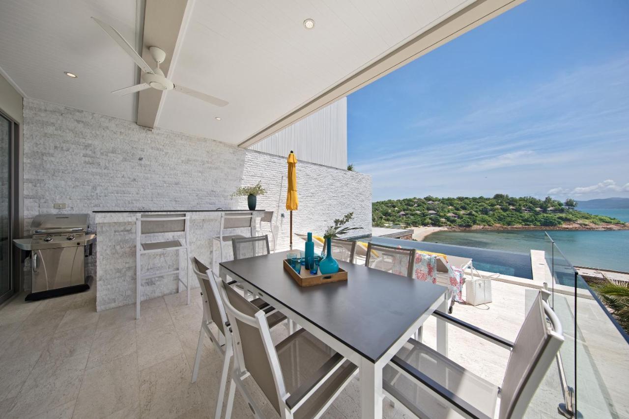 Beachside Villa - B18 - At Bayside Luxury Villas Samrong Bay Beach, 4 Bed 5 Bath, Sea & Sunset Views, Only 200M Walk To The Beach Choeng Mon Exteriör bild