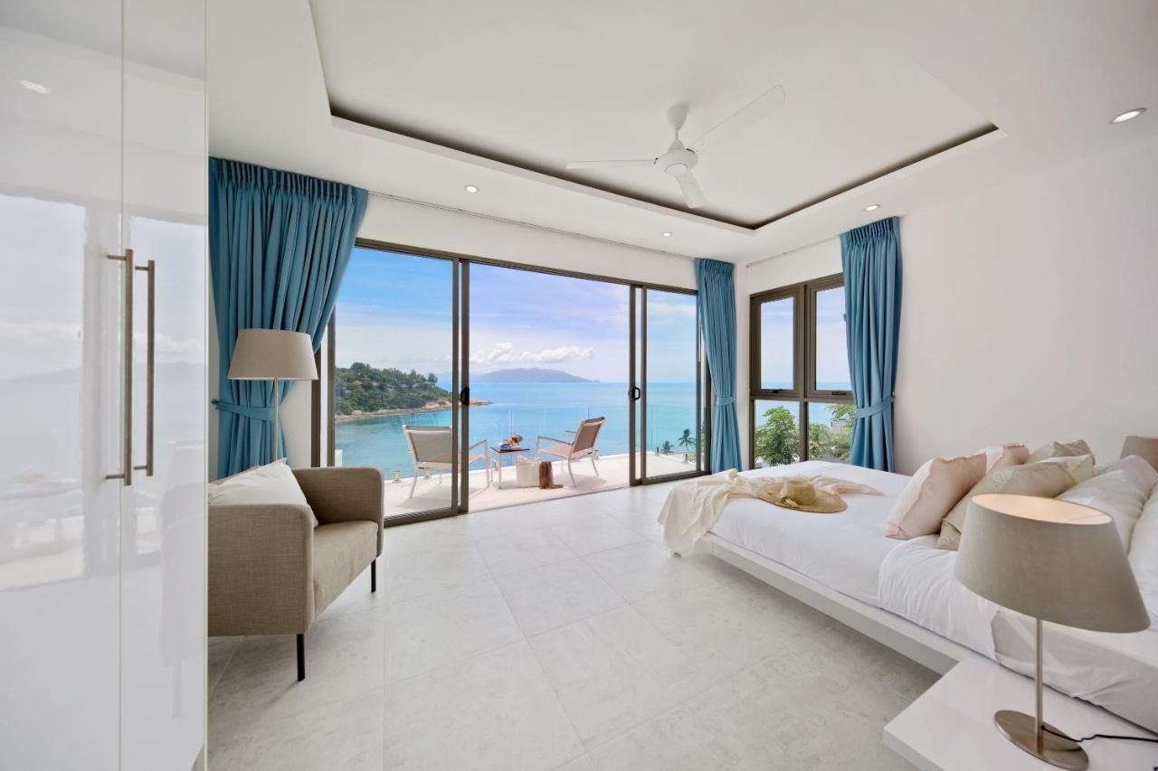 Beachside Villa - B18 - At Bayside Luxury Villas Samrong Bay Beach, 4 Bed 5 Bath, Sea & Sunset Views, Only 200M Walk To The Beach Choeng Mon Exteriör bild