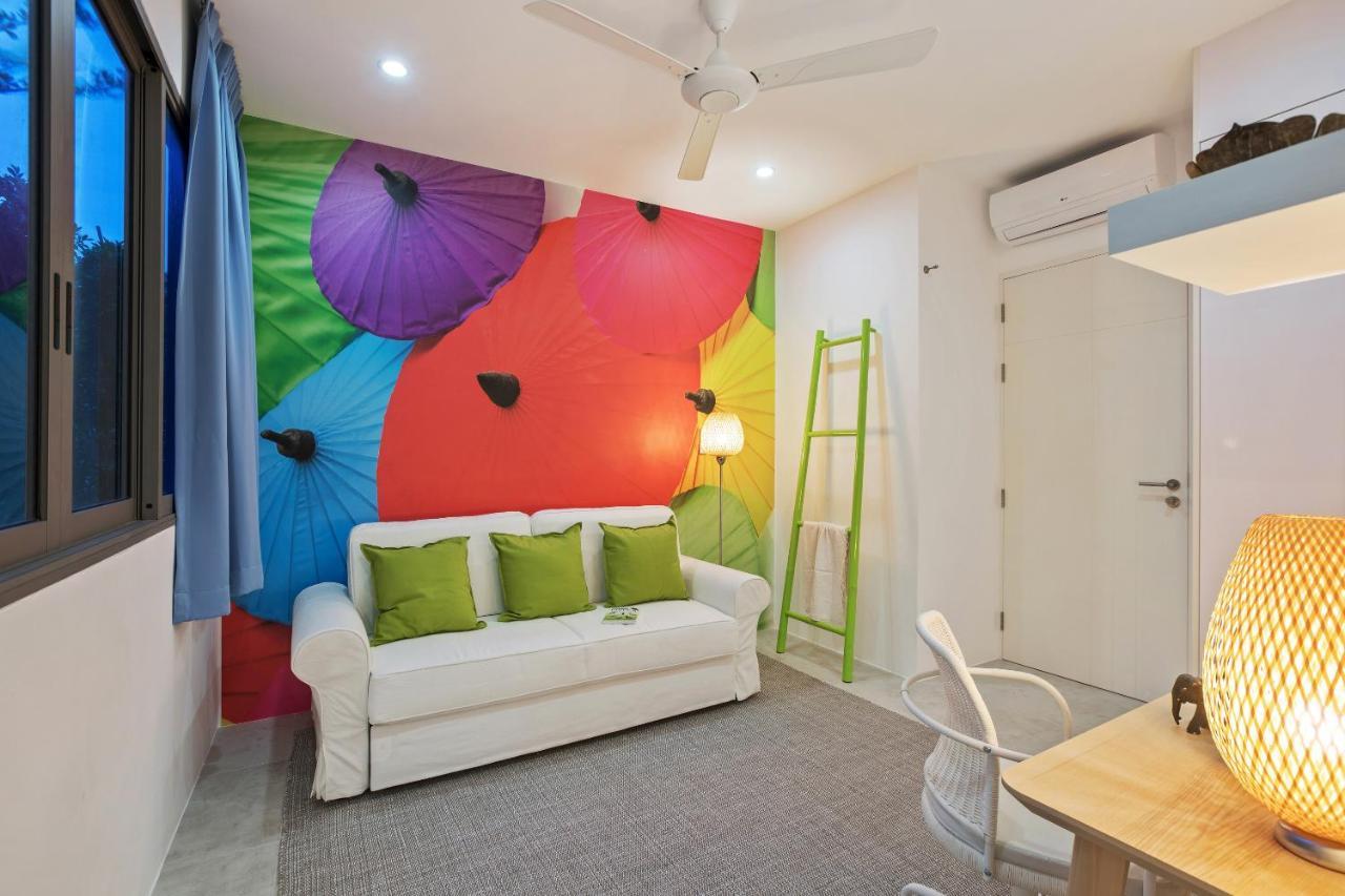 Beachside Villa - B18 - At Bayside Luxury Villas Samrong Bay Beach, 4 Bed 5 Bath, Sea & Sunset Views, Only 200M Walk To The Beach Choeng Mon Exteriör bild