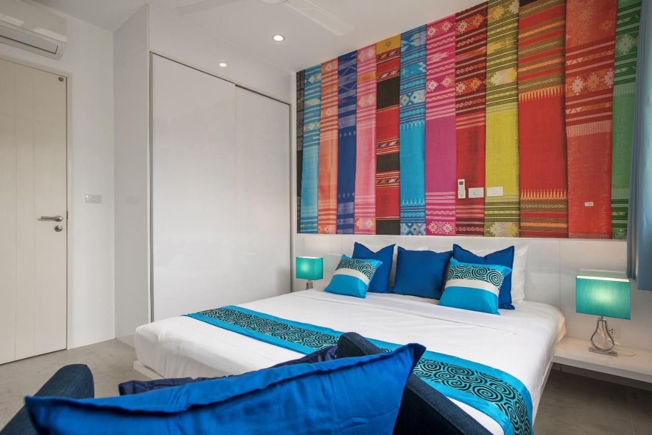 Beachside Villa - B18 - At Bayside Luxury Villas Samrong Bay Beach, 4 Bed 5 Bath, Sea & Sunset Views, Only 200M Walk To The Beach Choeng Mon Exteriör bild