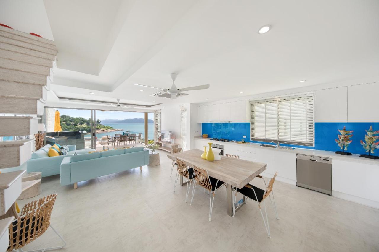 Beachside Villa - B18 - At Bayside Luxury Villas Samrong Bay Beach, 4 Bed 5 Bath, Sea & Sunset Views, Only 200M Walk To The Beach Choeng Mon Exteriör bild