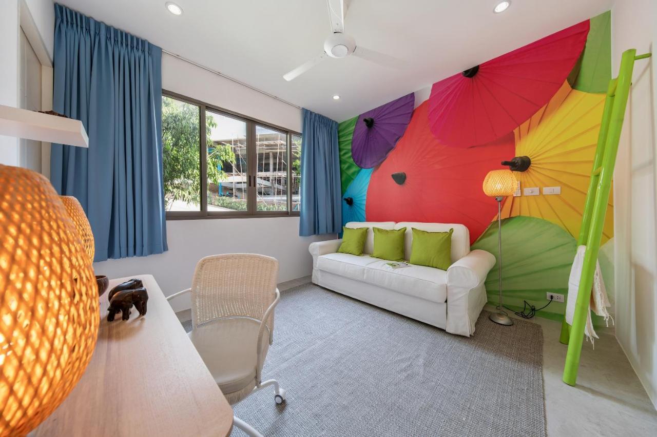Beachside Villa - B18 - At Bayside Luxury Villas Samrong Bay Beach, 4 Bed 5 Bath, Sea & Sunset Views, Only 200M Walk To The Beach Choeng Mon Exteriör bild