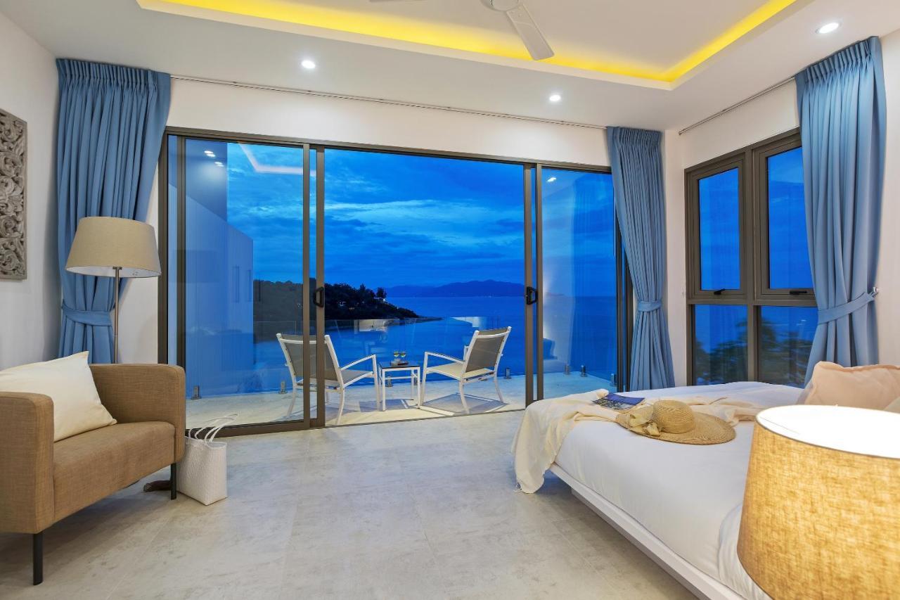 Beachside Villa - B18 - At Bayside Luxury Villas Samrong Bay Beach, 4 Bed 5 Bath, Sea & Sunset Views, Only 200M Walk To The Beach Choeng Mon Exteriör bild