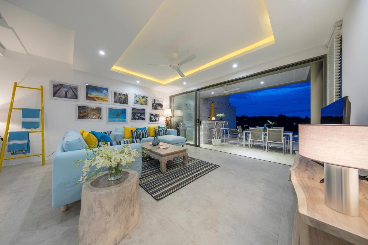 Beachside Villa - B18 - At Bayside Luxury Villas Samrong Bay Beach, 4 Bed 5 Bath, Sea & Sunset Views, Only 200M Walk To The Beach Choeng Mon Exteriör bild